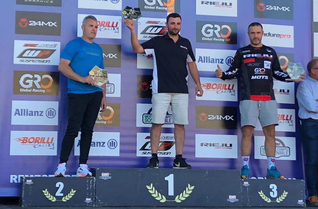 Rubén Palmar se coloca segundo en el Campeonato de España de Enduro
