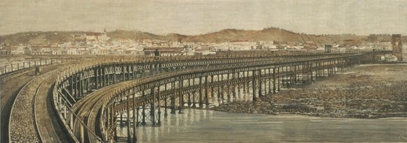 El muelle embarcadero de mineral, el monumento más emblemático de Huelva