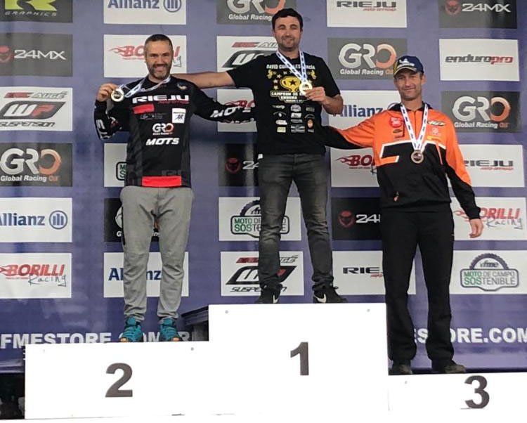Rubén Palmar se proclama subcampeón de España de Enduro
