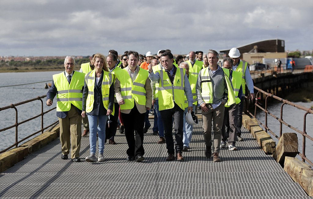La restauración del Muelle de Tharsis se centra en la rehabilitación del embarcadero