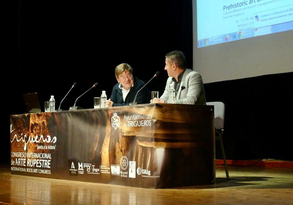 Trigueros proyecta en Europa la fortaleza de los museos para difundir el arte prehistórico