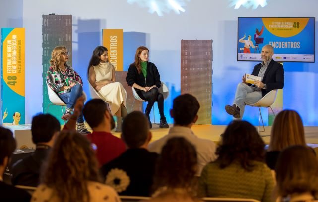 Tres actrices debaten sobre la interpretación en el Festival de Huelva