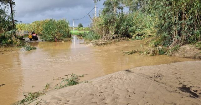 El PSOE pide a la Junta que limpie los cauces de Nerva tras las lluvias