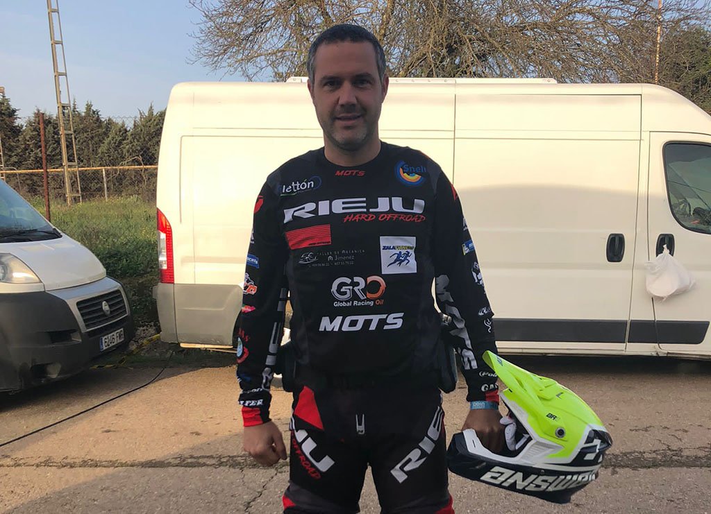 Rubén Palmar se proclama campeón de Andalucía de Enduro tras suspenderse la carrera de El Campillo