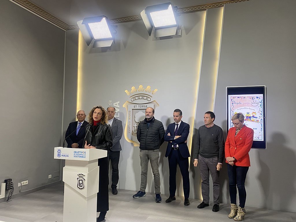 Todos los menores onubenses tendrán regalo esta Navidad gracias a la campaña ‘Regala, juega, sonríe’
