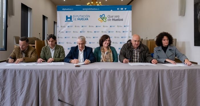 El ADR Cuenca Minera suscribe el convenio con Diputación para poner en marcha las becas HEBE