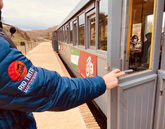 El Parque Minero de Riotinto recupera el ritmo de visitas prepandemia