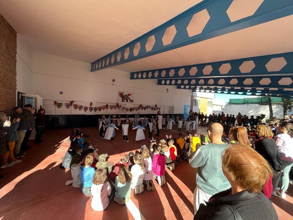 Una jornada medieval en el CEIP San Vicente Martir