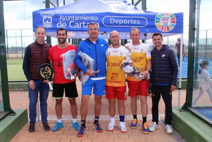 General masculina de torneo de pádel Cartaya