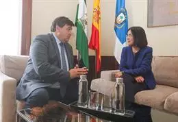 Gabriel Cruz y Carolina Darias