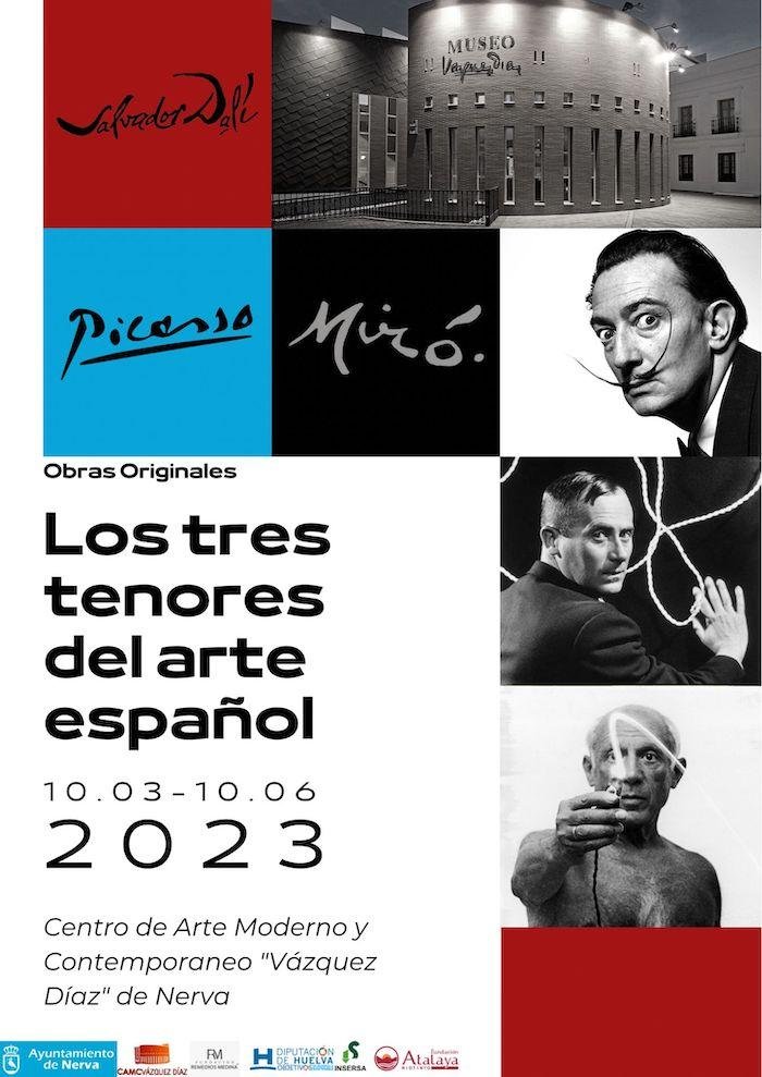 Los tres tenores Dalí, Miró, Picasso