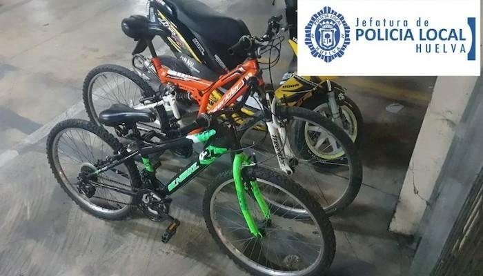 Identifican al ladrón de dos bicicletas en el Centro de Huelva
