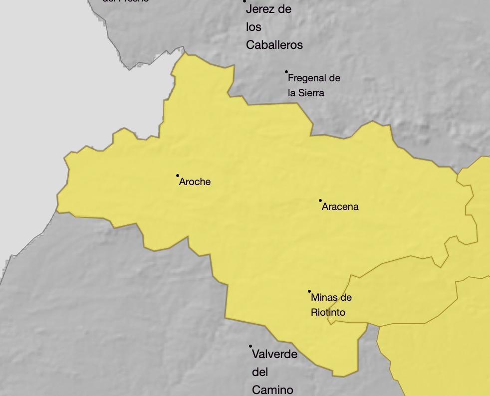 Aviso amarillo por heladas en la Cuenca Minera este jueves
