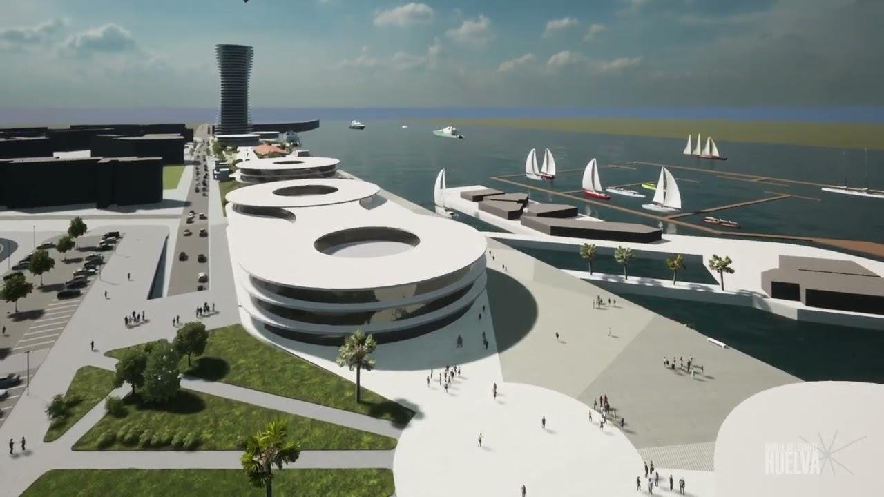 Revolución urbanística: el nuevo Muelle de Levante prevé una torre de 100 metros y 33 plantas