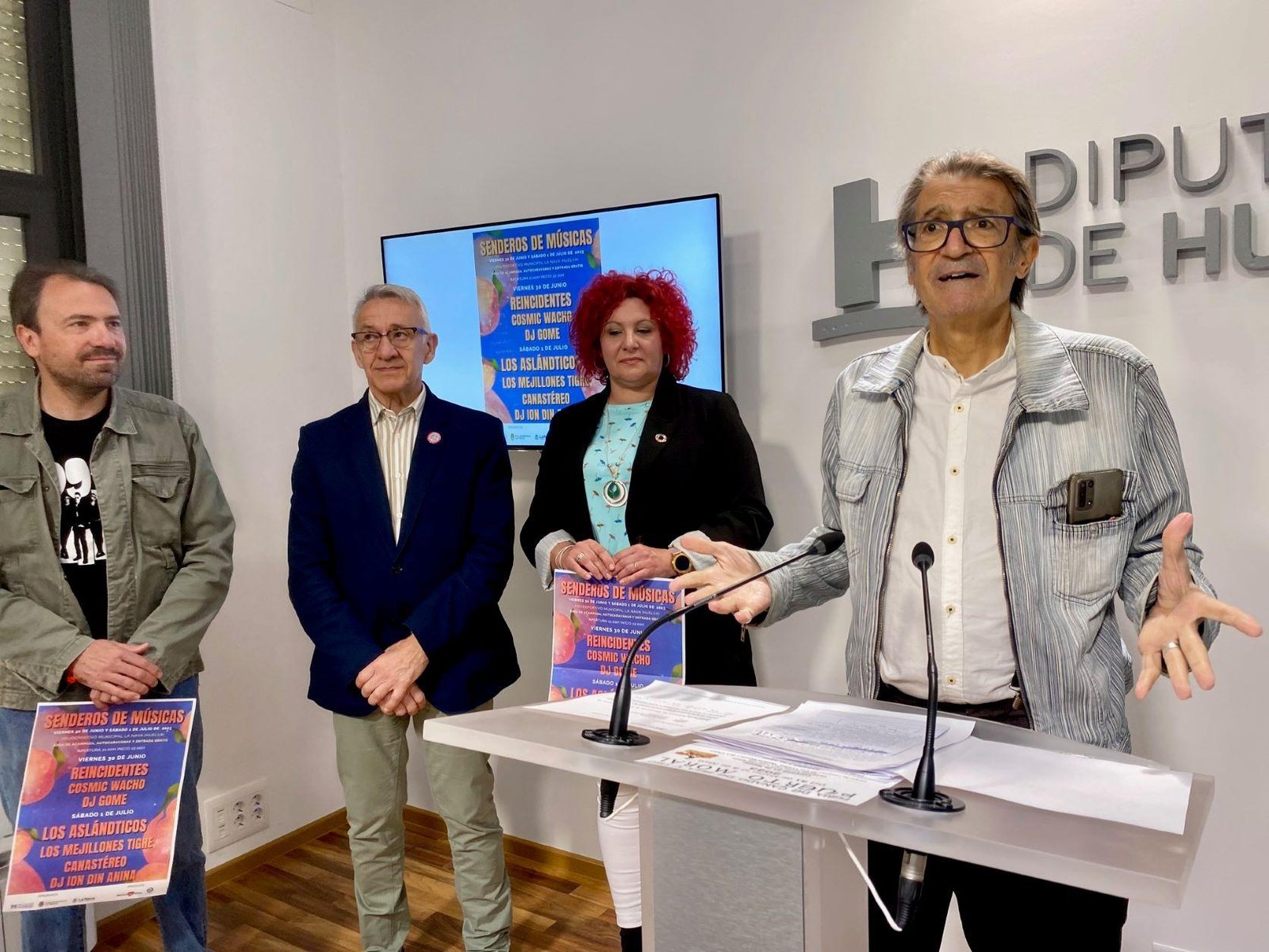El Festival Senderos de Música se celebrará en La Nava con Reincidentes, Los Aslánticos o Canastéreo