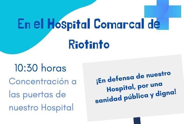 concentración hospital Riotinto