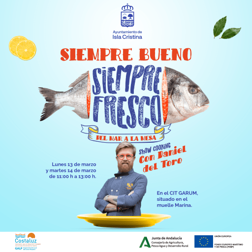 Isla Cristina organiza un ‘show cooking’ para los alumnos de hostelería