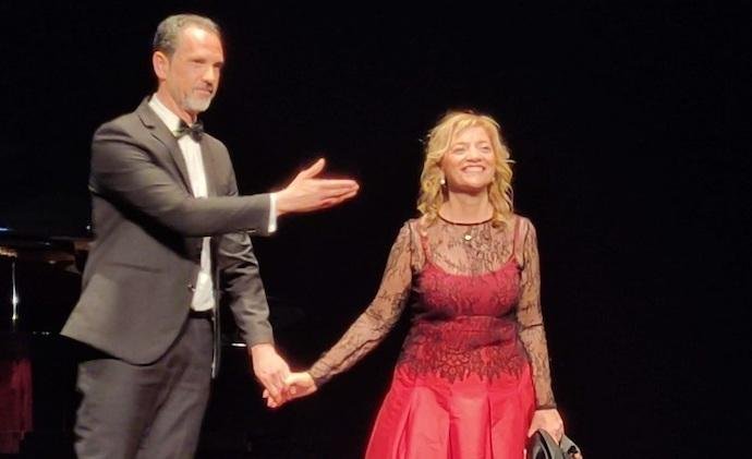 Ana María Moya y Juan José Cosano, en los conciertos líricos de Caja Rural