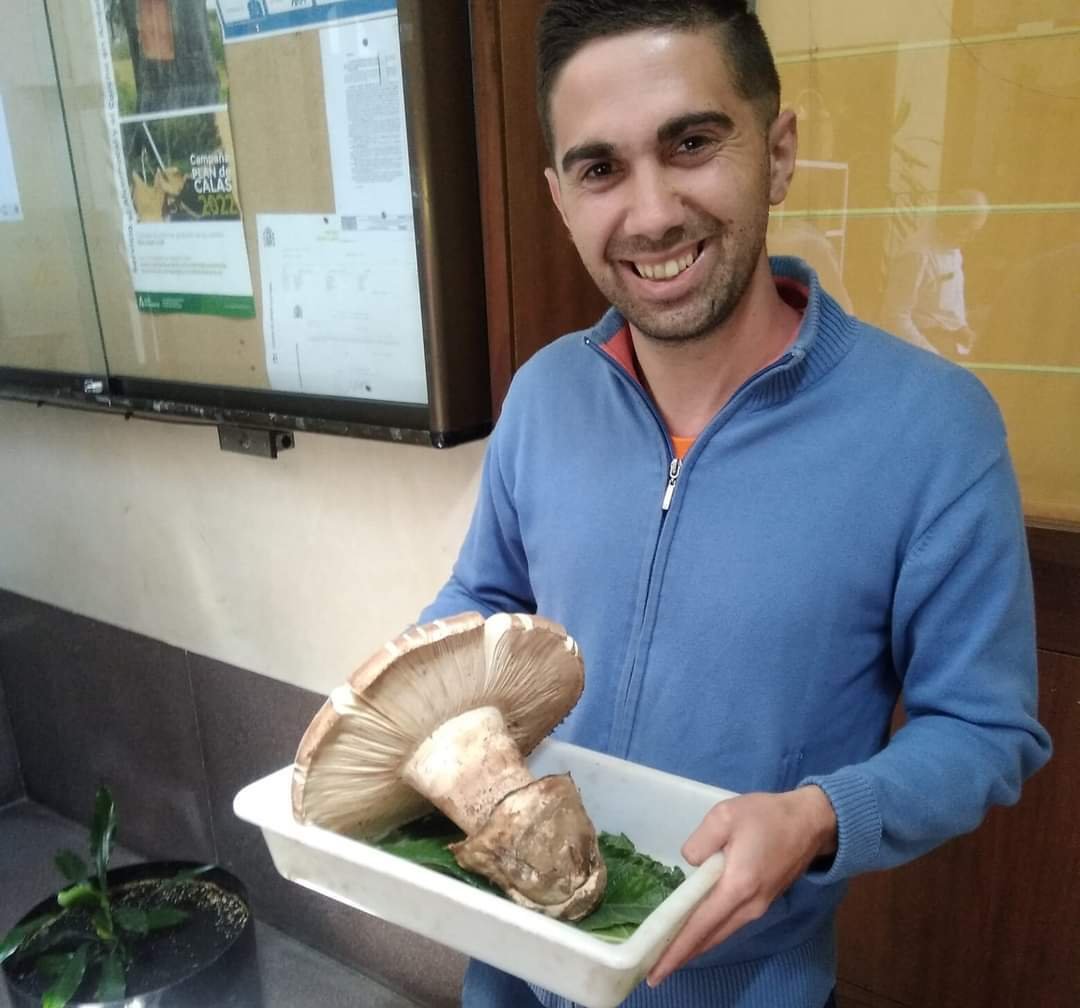 Un gurumelo de 661 gramos triunfa en Nerva