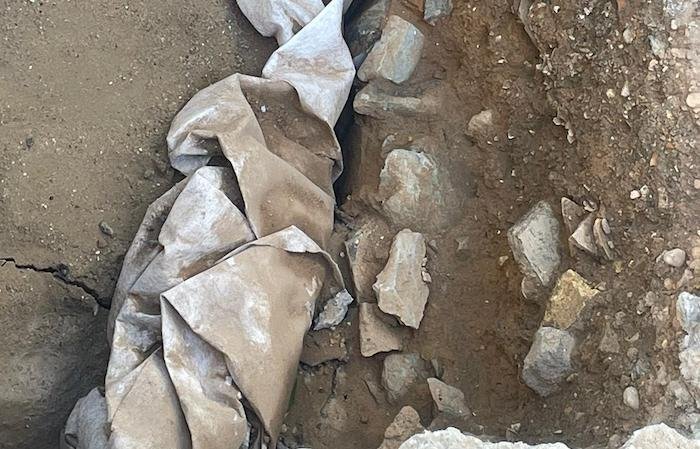 Hallan restos del antiguo Hospital de la caridad en la calle Méndez Nuñez