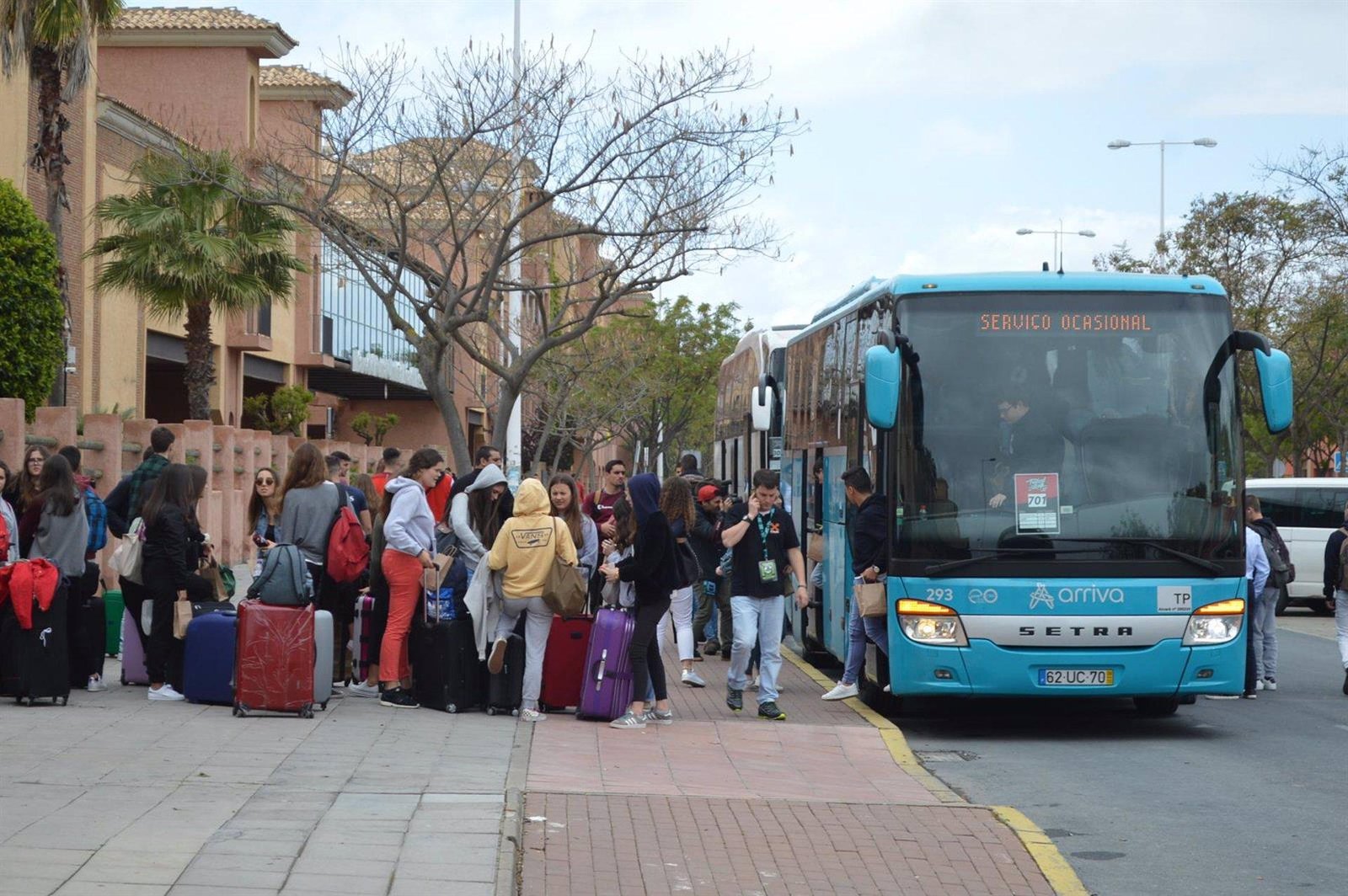 Unos 6000 estudiantes portugueses vendrán a Punta Umbría como viaje final de curso tras la Semana Santa