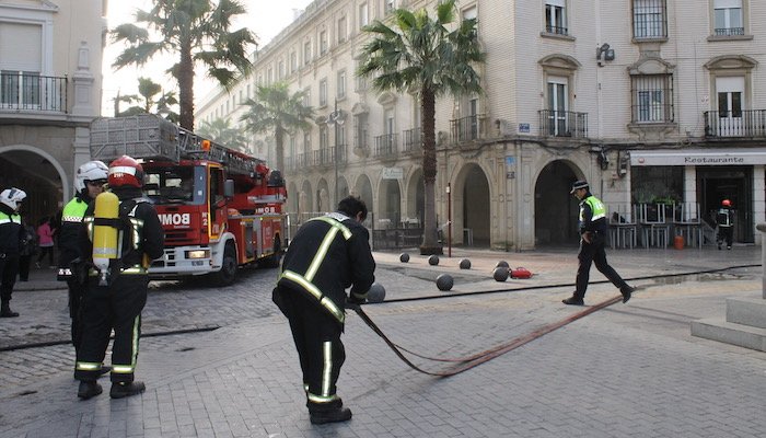 Foto local bomberos
