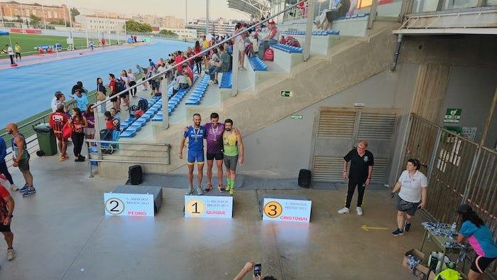 Cristóbal Rodríguez se trae dos oros y un bronce de Estepona
