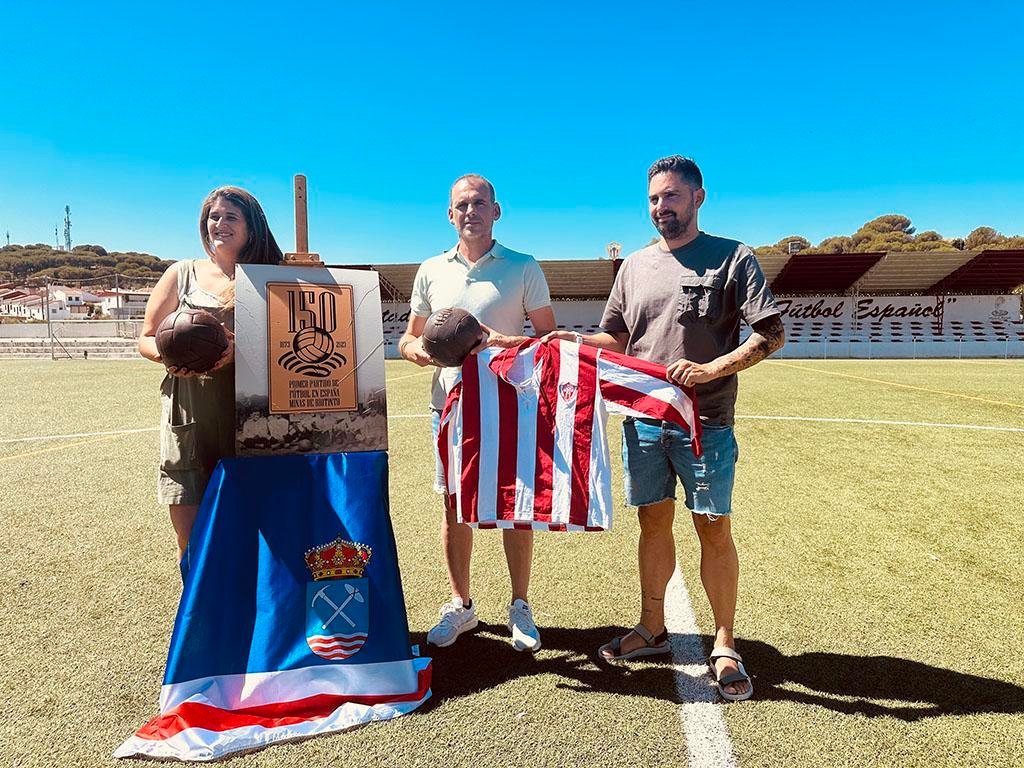 Riotinto abre la celebración del 150 aniversario del primer partido de fútbol disputado en España