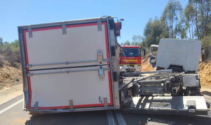 accidente camión San Juan