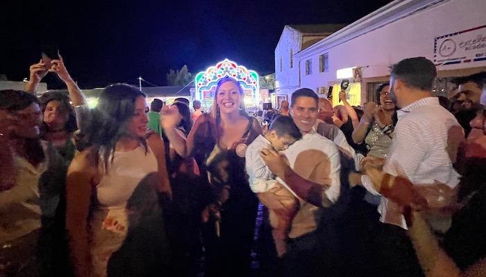 El pequeño Alejandro enciende la Feria de Valverde