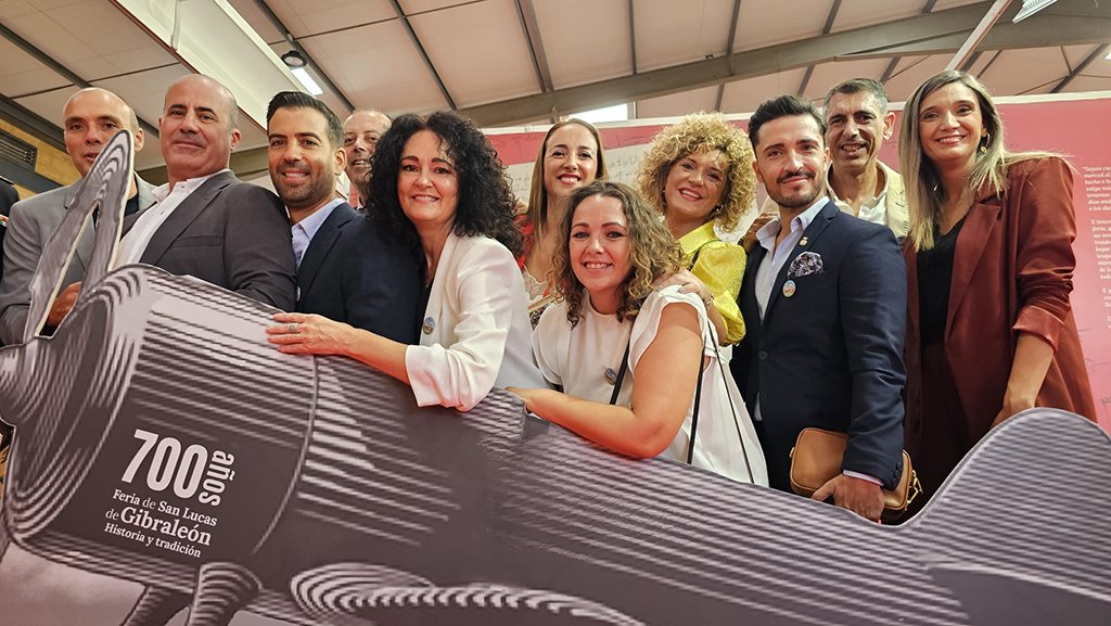 Gibraleón inaugura su Feria de San Lucas y celebra por todo lo alto sus 700 años de historia
