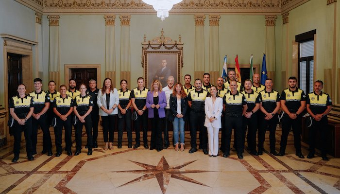 19 policías locales toman posesión de su cargo en Huelva