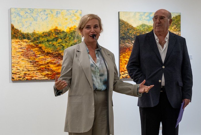 El río Tinto se hace pintura en Diputación