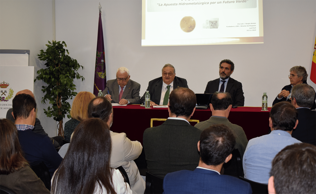 Los ingenieros de minas apoyan el proyecto de Eva Laín en Riotinto