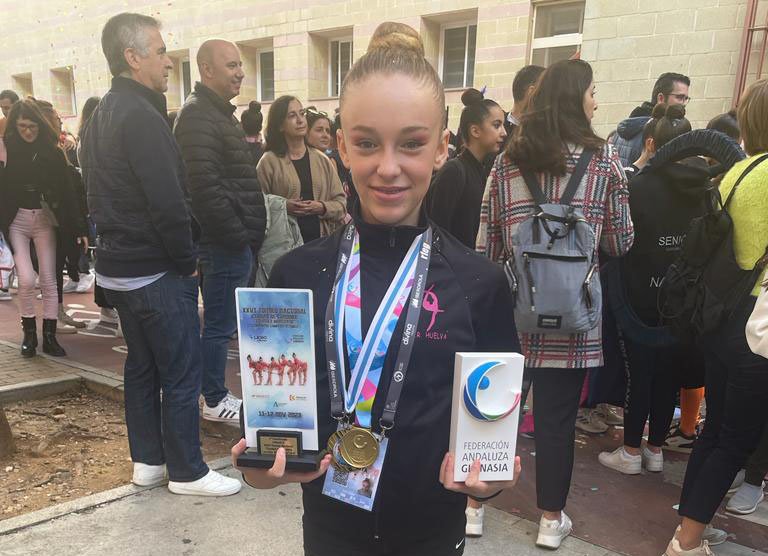 La campillera María Domínguez Gadea se proclama campeona de Andalucía por cuarta vez