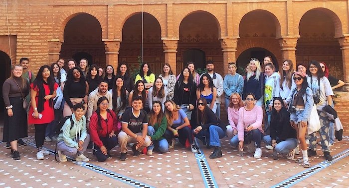 Estudiantes Erasmus de la UHU, embajadores de la Cuenca Minera