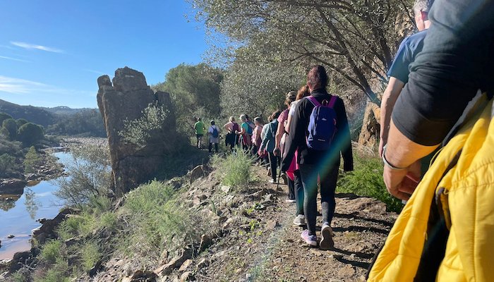 Seis municipios participan en el programa de senderismo de la Diputación para apoyar las comarcas