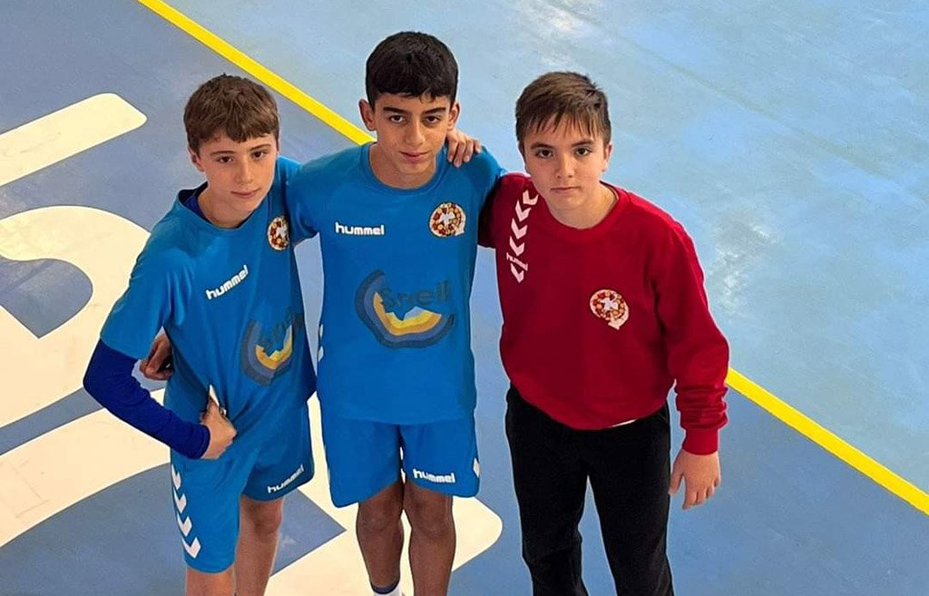 Tres nervenses son convocados para el Campeonato de Andalucía de Selecciones Promesas de balonmano