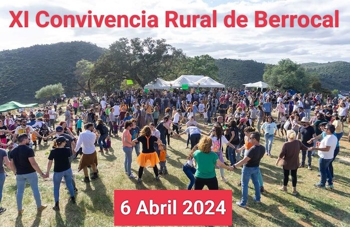La convivencia rural de Berrocal tendrá lugar el 6 de abril