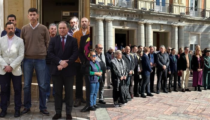 Huelva muestra su repulsa por el fallecimiento de dos guardias civiles en acto de servicio