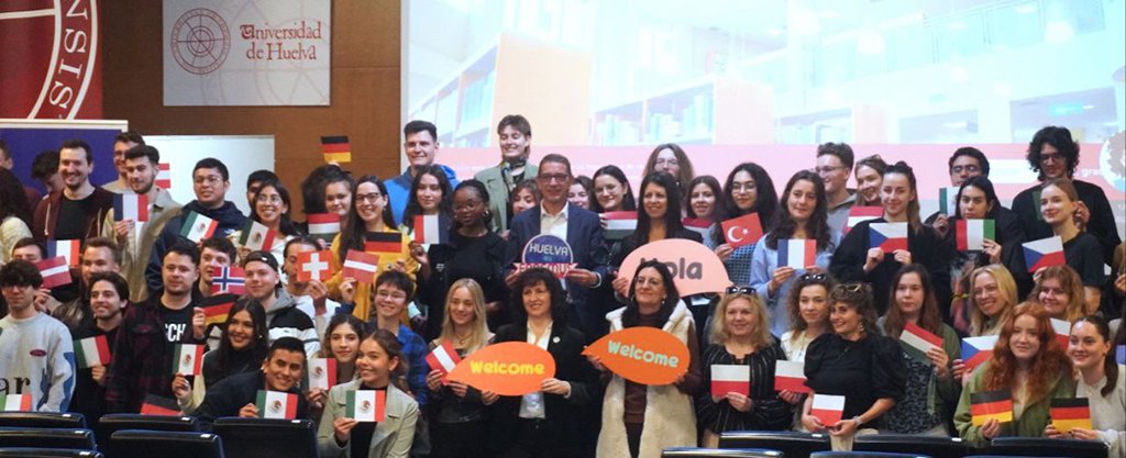 La UHU da la bienvenida a más de 240 estudiantes Erasmus