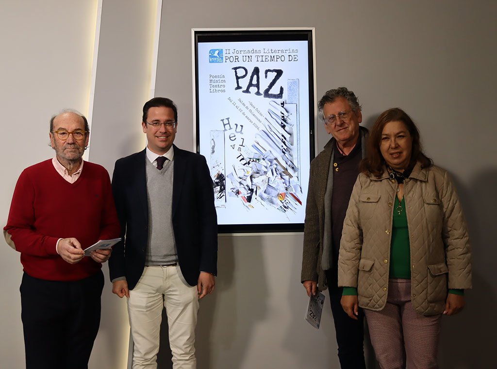 La literatura y la paz se darán la mano en Huelva del 11 al 22 de marzo
