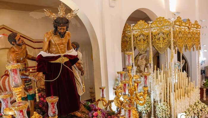 Mutilados en el templo