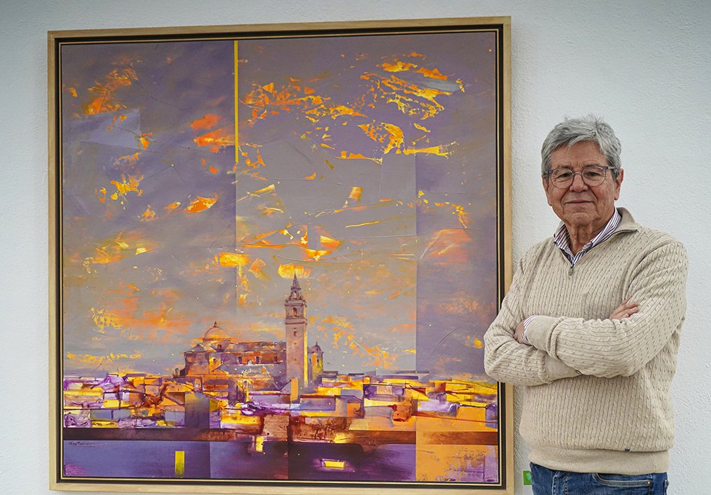 Pedro Rodríguez muestra la historia colombina de Moguer a través de ‘Mons Urium’