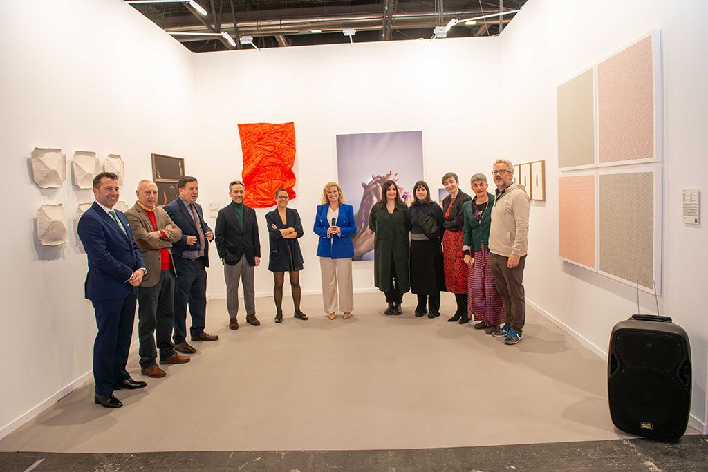 Seis artistas de Huelva muestran en ARCO las ‘Mujeres al fresco’ de la Sierra
