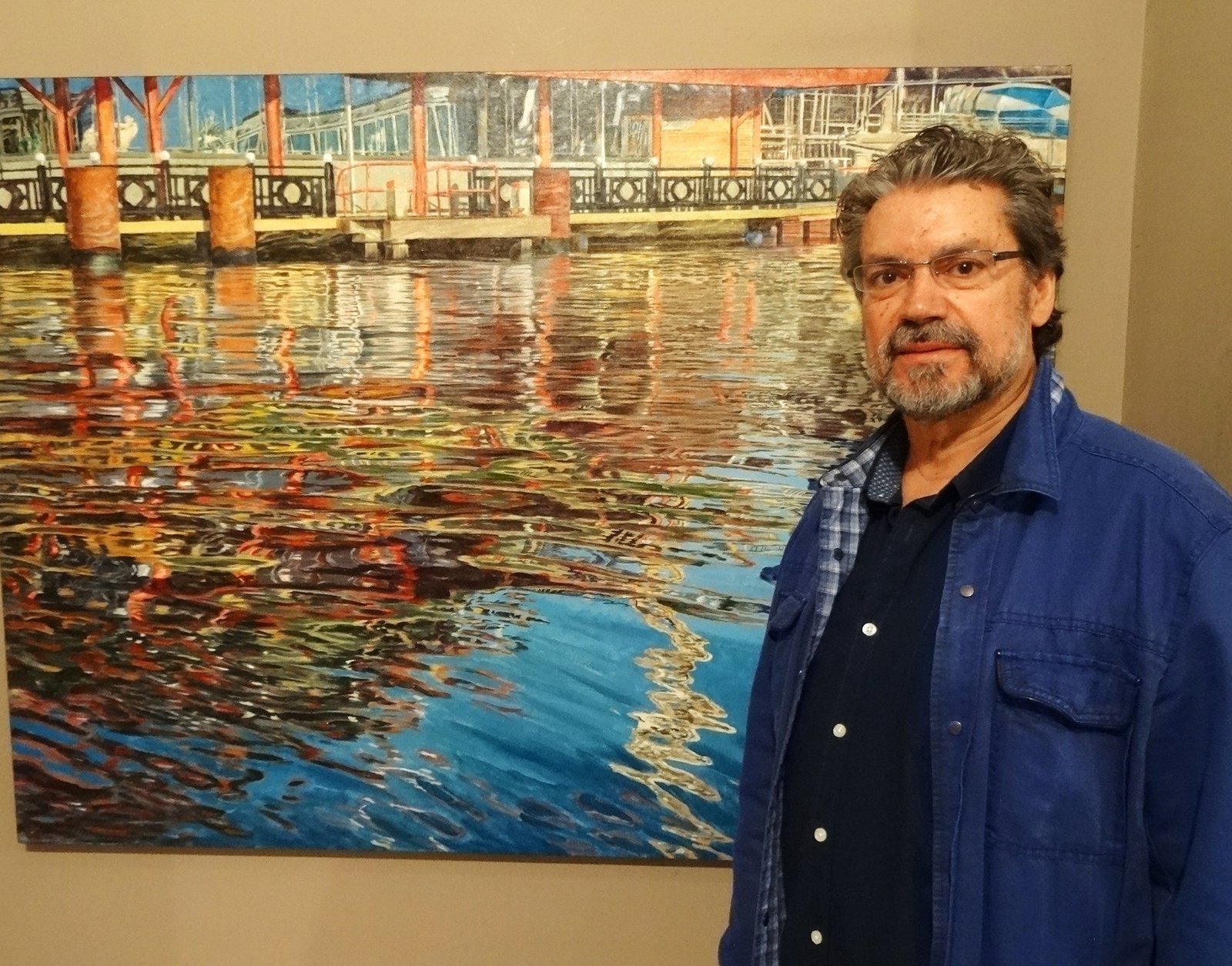 El pintor ayamontino Juan Fernández lleva su ‘Naturaleza’ a la Fundación Caja Rural del Sur