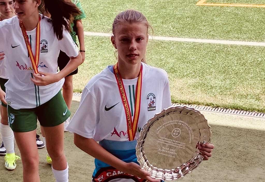 María Vizcaíno se proclama subcampeona de España con la Selección Andaluza