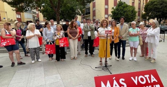 El PSOE pide llenar las urnas de progreso y frenar a una derecha y ultraderecha «de hombres de negro»