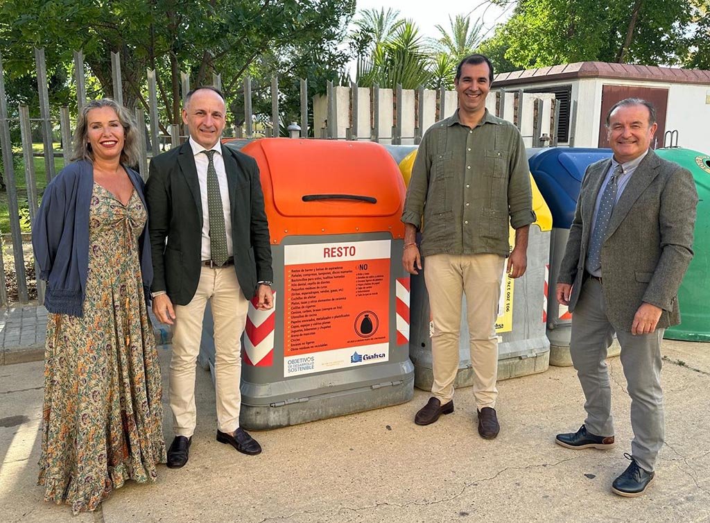 Giahsa instala 300 contenedores de carga bilateral en Trigueros, Beas, San Juan y Gibraleón