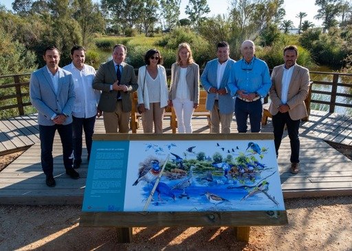 Diputación y Cepsa recuperan la laguna de La Rábida con una inversión de 115.000 euros